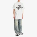Balenciaga Wavy Logo Oversized T-Shirt