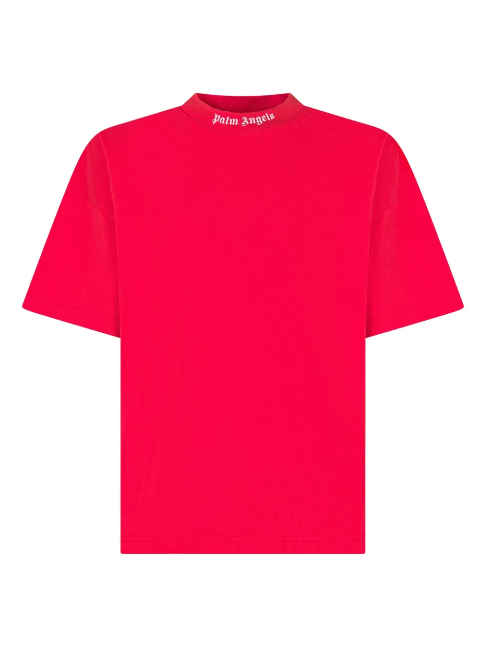 Palm Angels Logo Print T-Shirt – تيشيرت بالم أنجلز بطباعة الشعار - الصورة 2