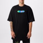 OFF-WHITE Weed Logo Print T-Shirt