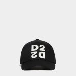 🧢 قبعة Dsquared2 Cap – Black