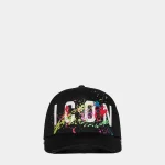 🧢 قبعة Icon Splash Baseball Cap بألوان جرافيتي