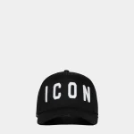 🧢 قبعة Dsquared2 ICON بشعار أبيض