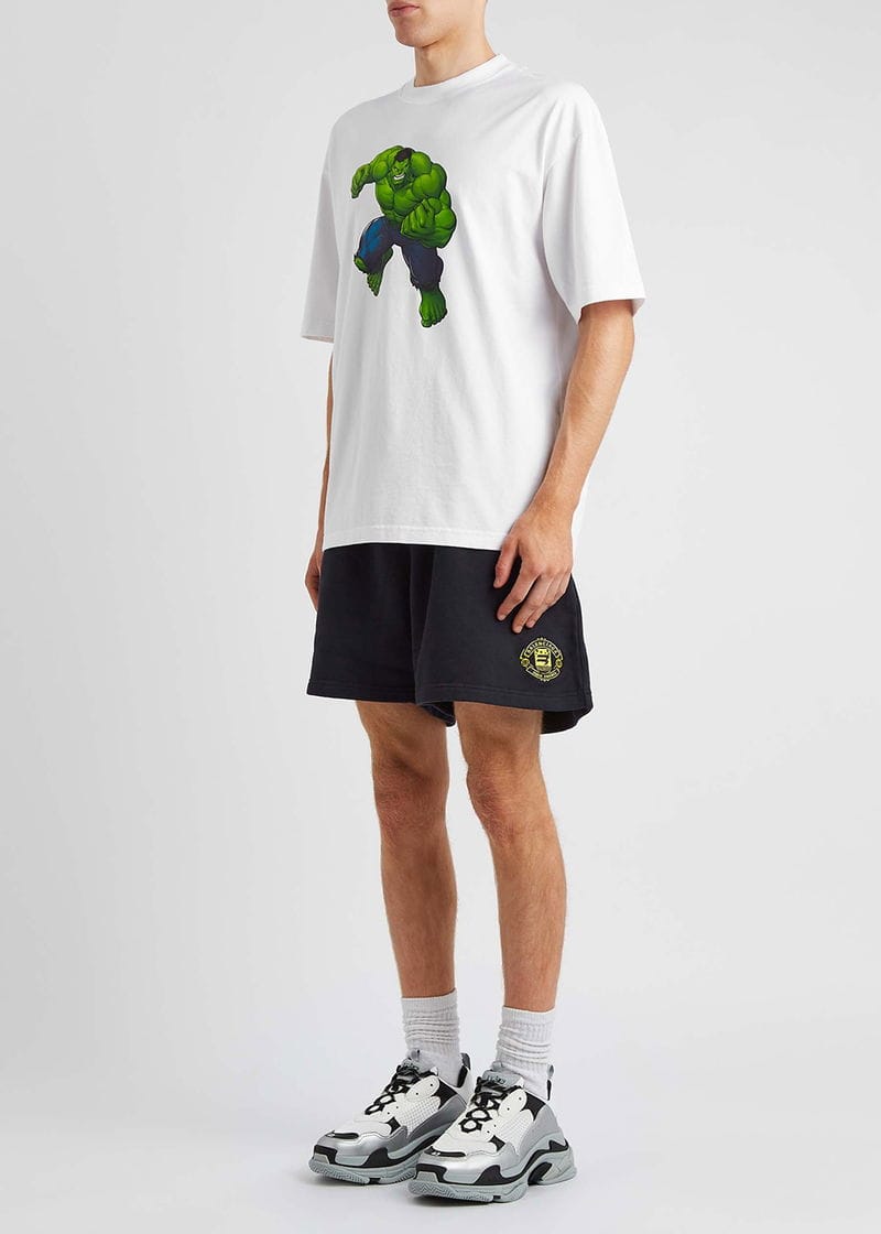 BALENCIAGA HULK MARVEL T-SHIRT - الصورة 5