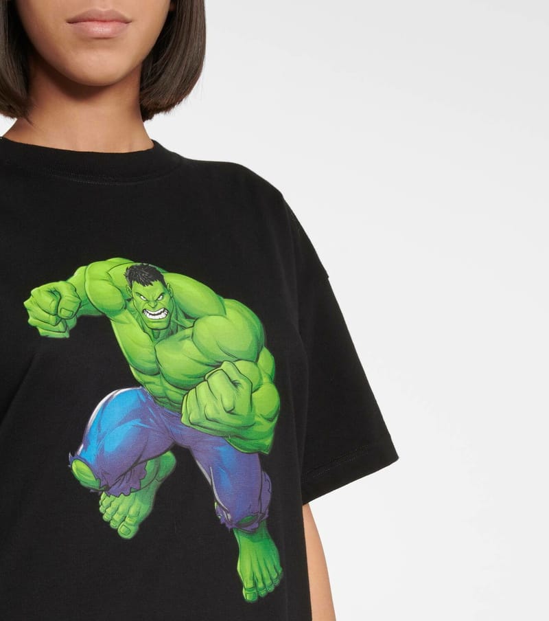 BALENCIAGA HULK MARVEL T-SHIRT - الصورة 11