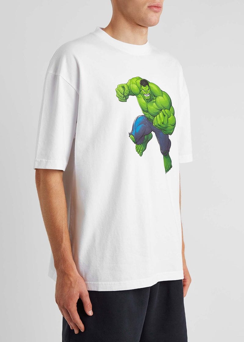 BALENCIAGA HULK MARVEL T-SHIRT - الصورة 4